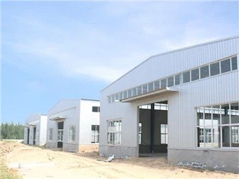 Budova dielne pre prefarbené oceľové konštrukcie